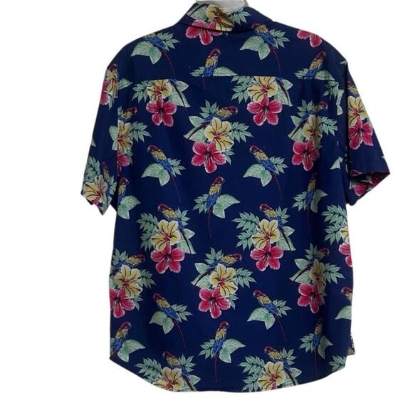 Goodiefellow & Co Hawaiian Button-up Shirt Men's XL Multicolor Floral Slim Fit - Picture 4 of 10